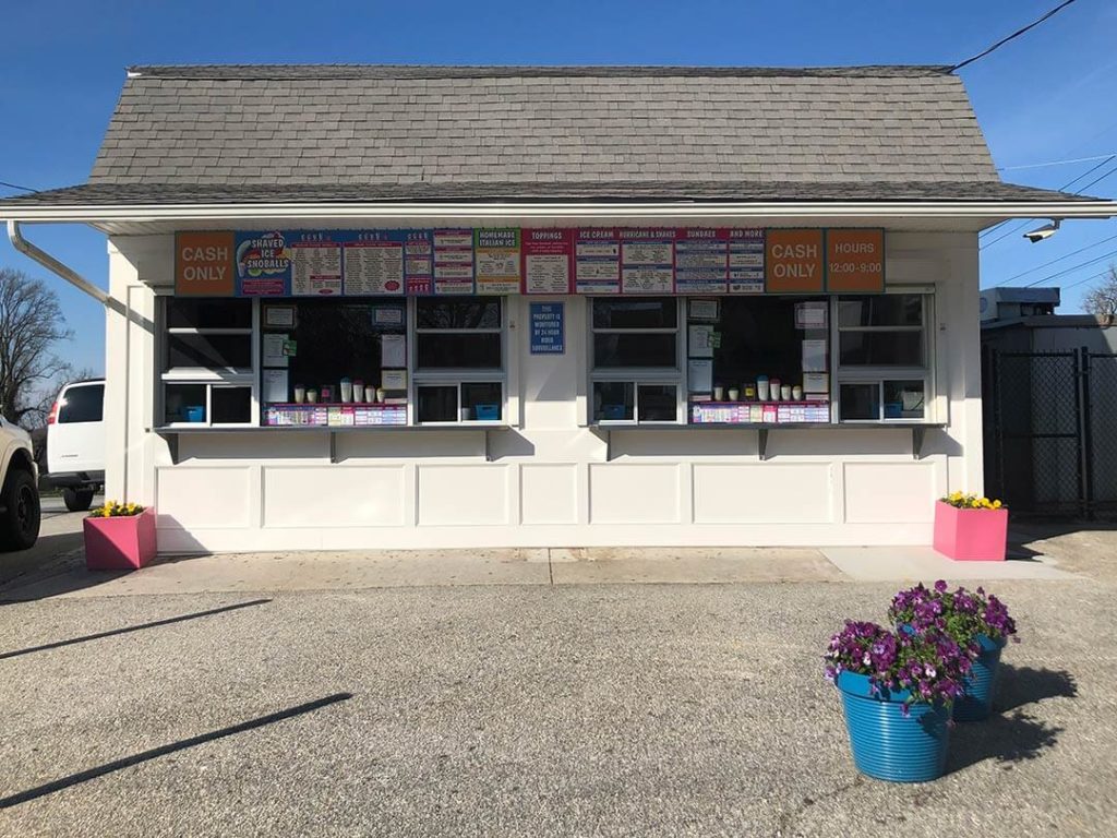 Original hawaiian island snoball stand, eldersburg md ice cream snoball 